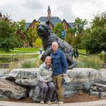 Parent Family Weekend 2022 family with Spirit