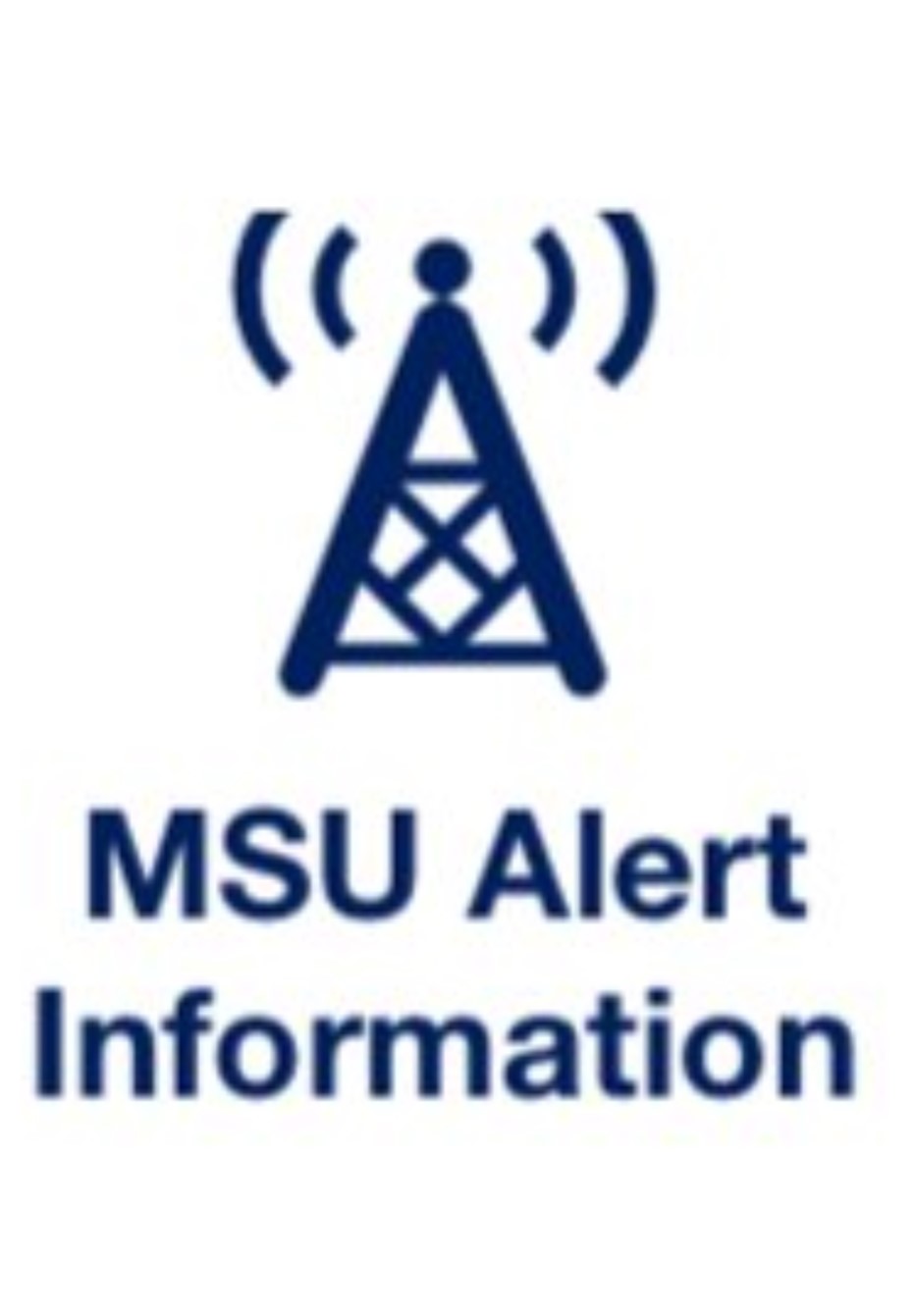 MSU alert image