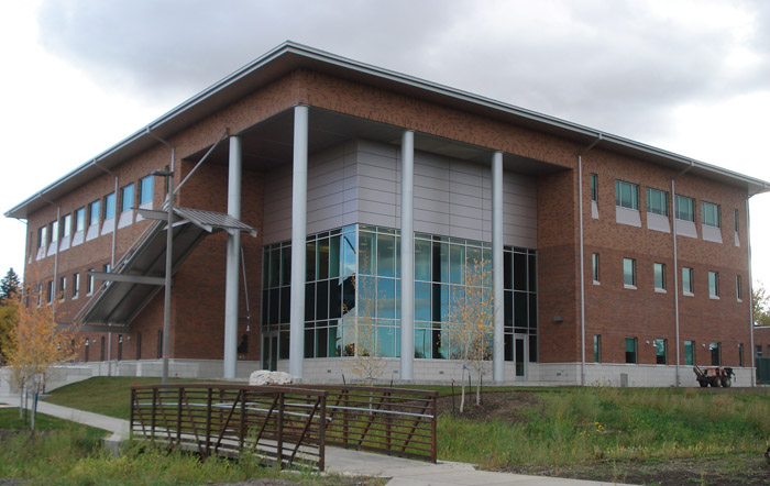 View of Animal Bioscience Building