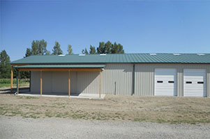 New Horticulture Storage Barn