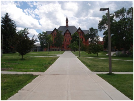 Alumni Plaza Before Alumni Plaza Before