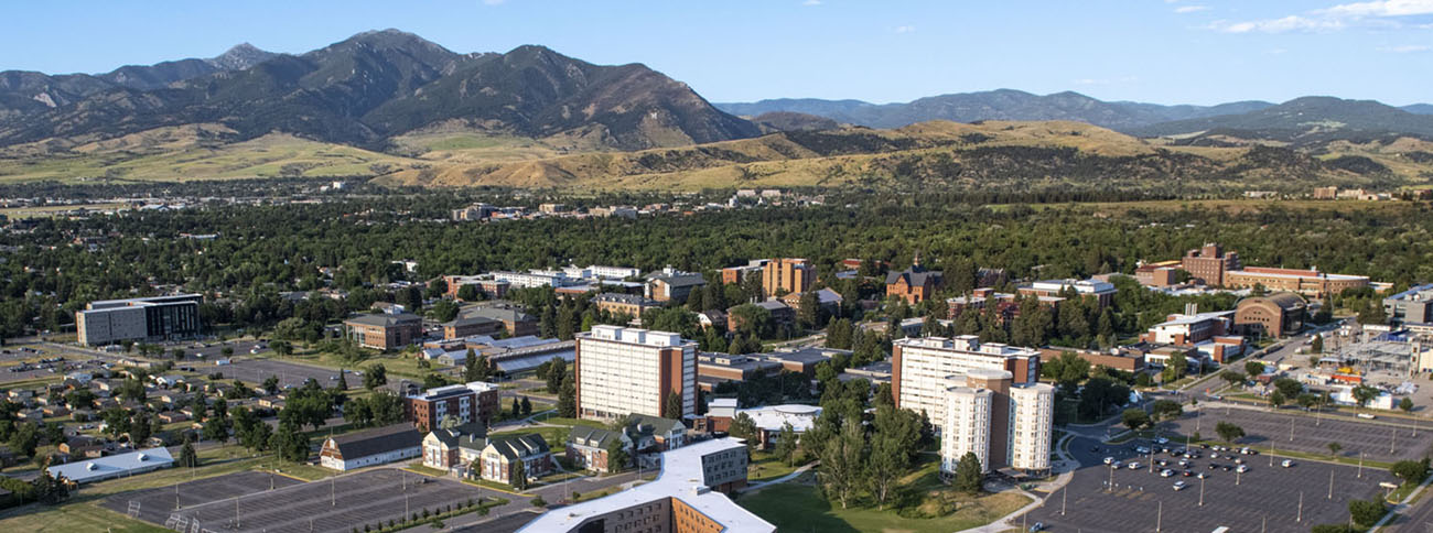 aerial campus photo