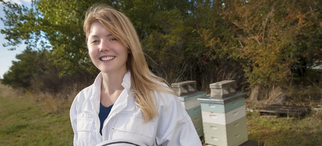 MSU grad student Laura Brutscher