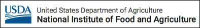 USDA National Institute of Food and Agriculture Logo