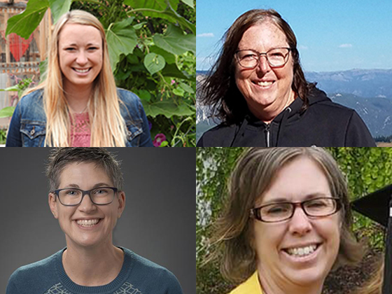 Laura Hillier, Christine Lux, Kelly Bard Shuey and Deidre Hodgson Laura Hillier, Christine Lux, Kelly Bard Shuey and Deidre Hodgson