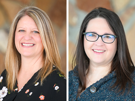 Dena Wagner-Fossen and Leah Habel Dena Wagner-Fossen and Leah Habel