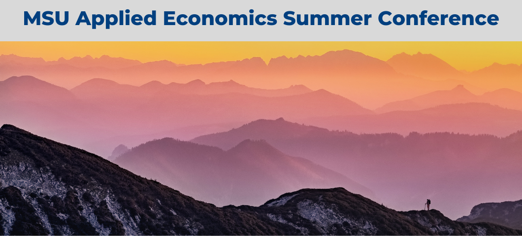 Applied Economics Summer Conference