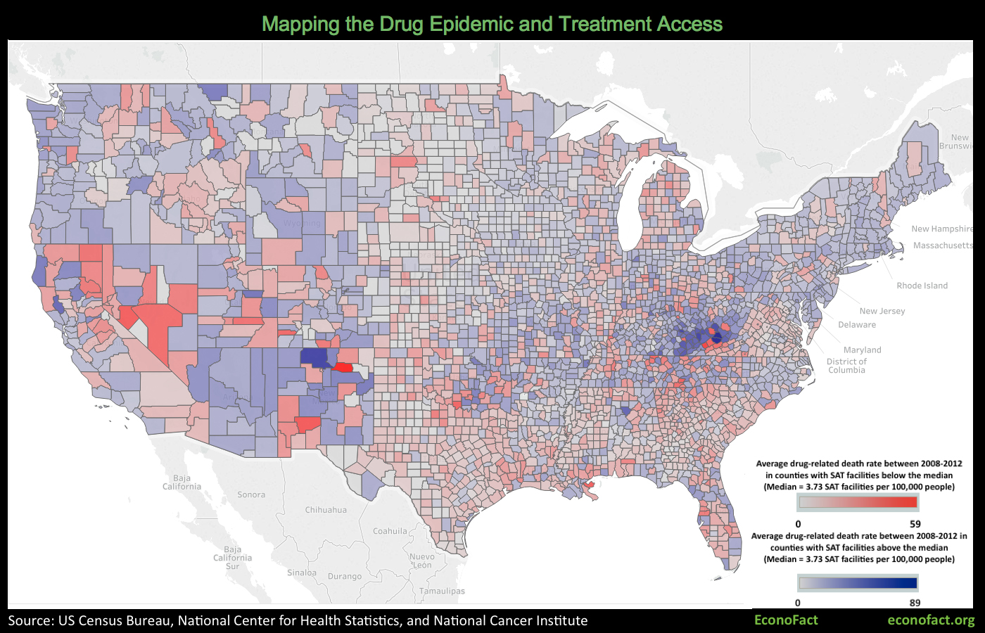 Mapping the Drug Epidemic and Treatment Access
