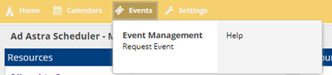 request event