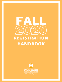 Fall 2020 Registration Handbook