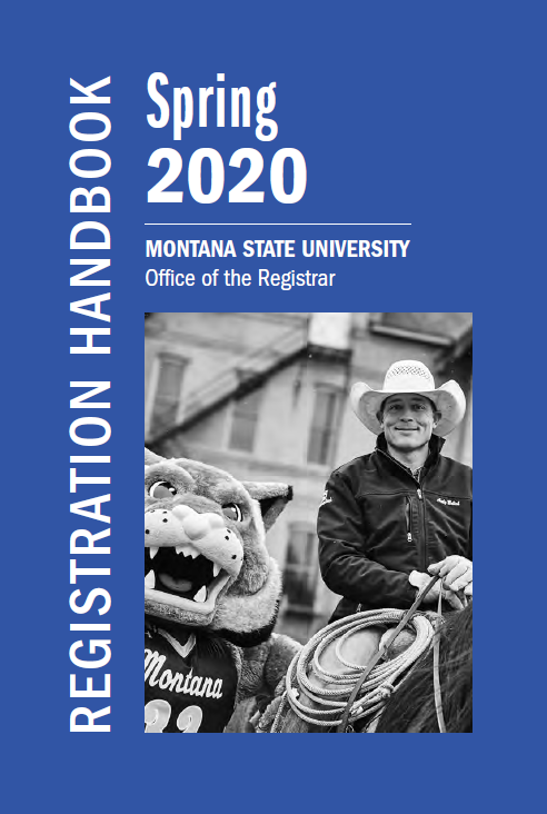 Spring 2020 Registration Handbook