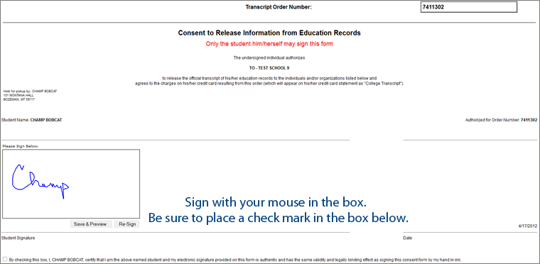 Ordering Online Registrar Montana State University