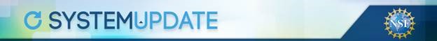 NSF System Update banner NSF System Update banner image