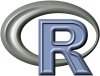 R logo & link to CRAN