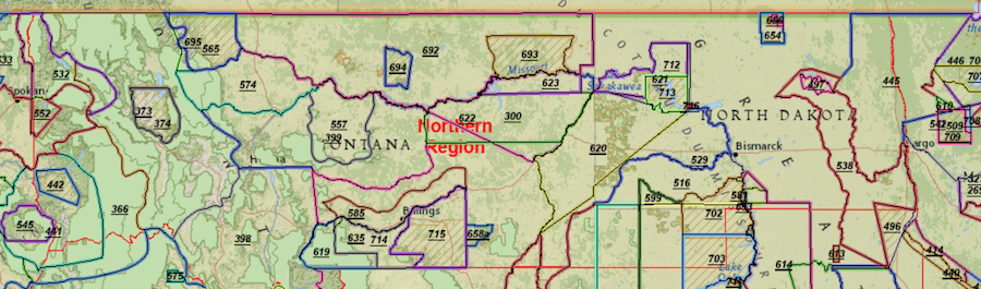 Forest Service Map