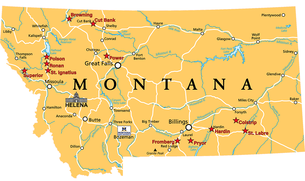 School district partners map
