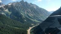 A research day flying over avalanche paths in Rogers Pass, BC, Canada