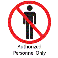 Authorized Personnel Only