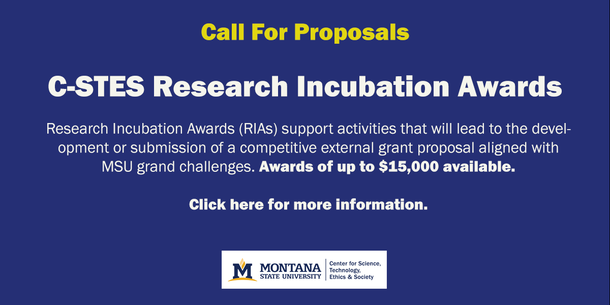 C-STES is accepting proposals for Research Incubation Awards of up to $15,000.
