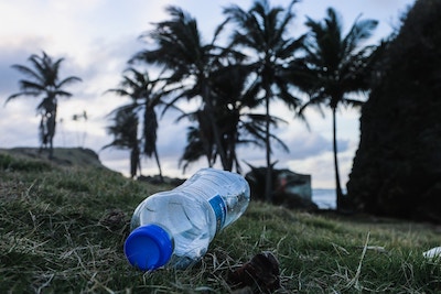 Plastics contribute to environmental problems.