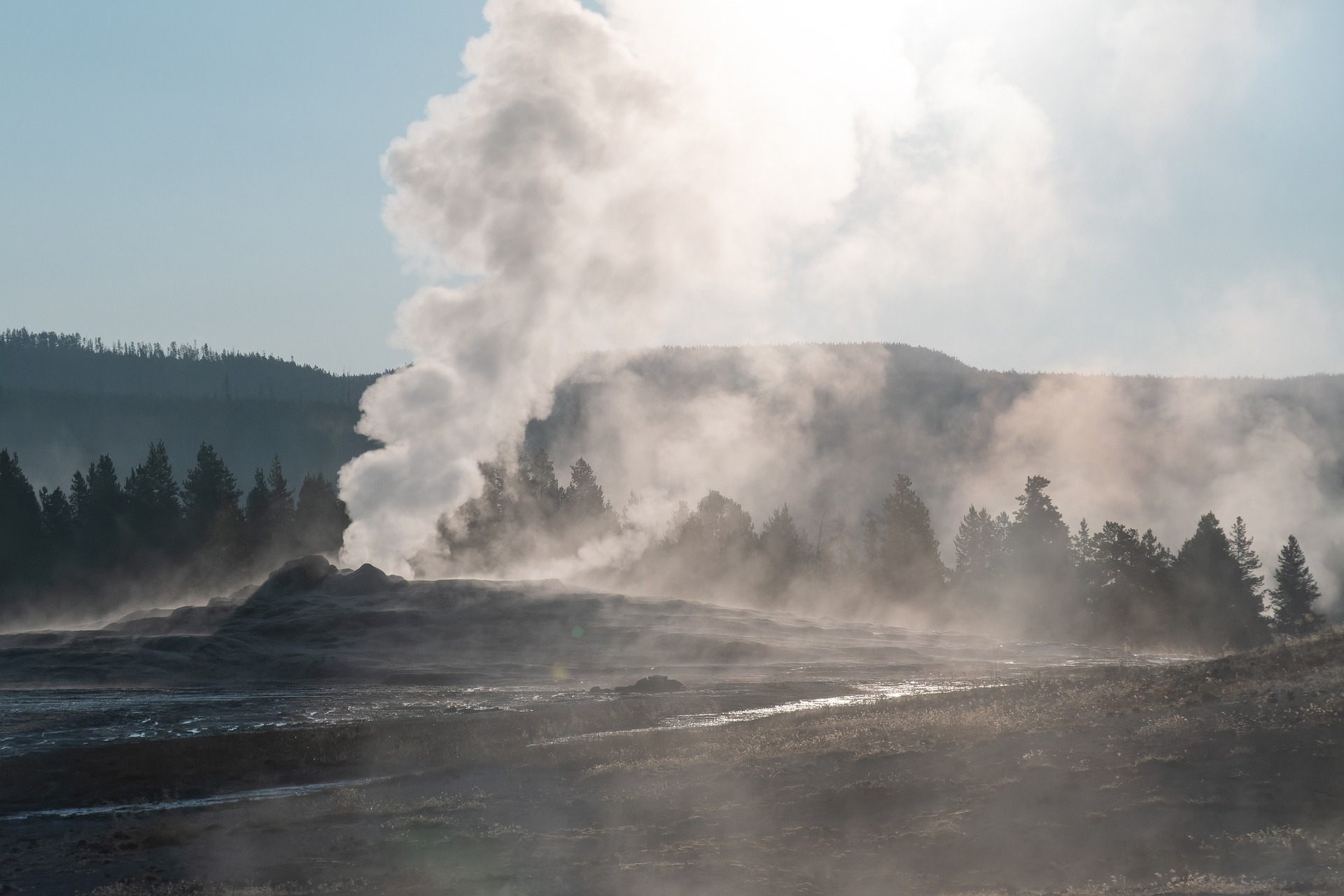 YNP geothermal feature YNP geothermal feature