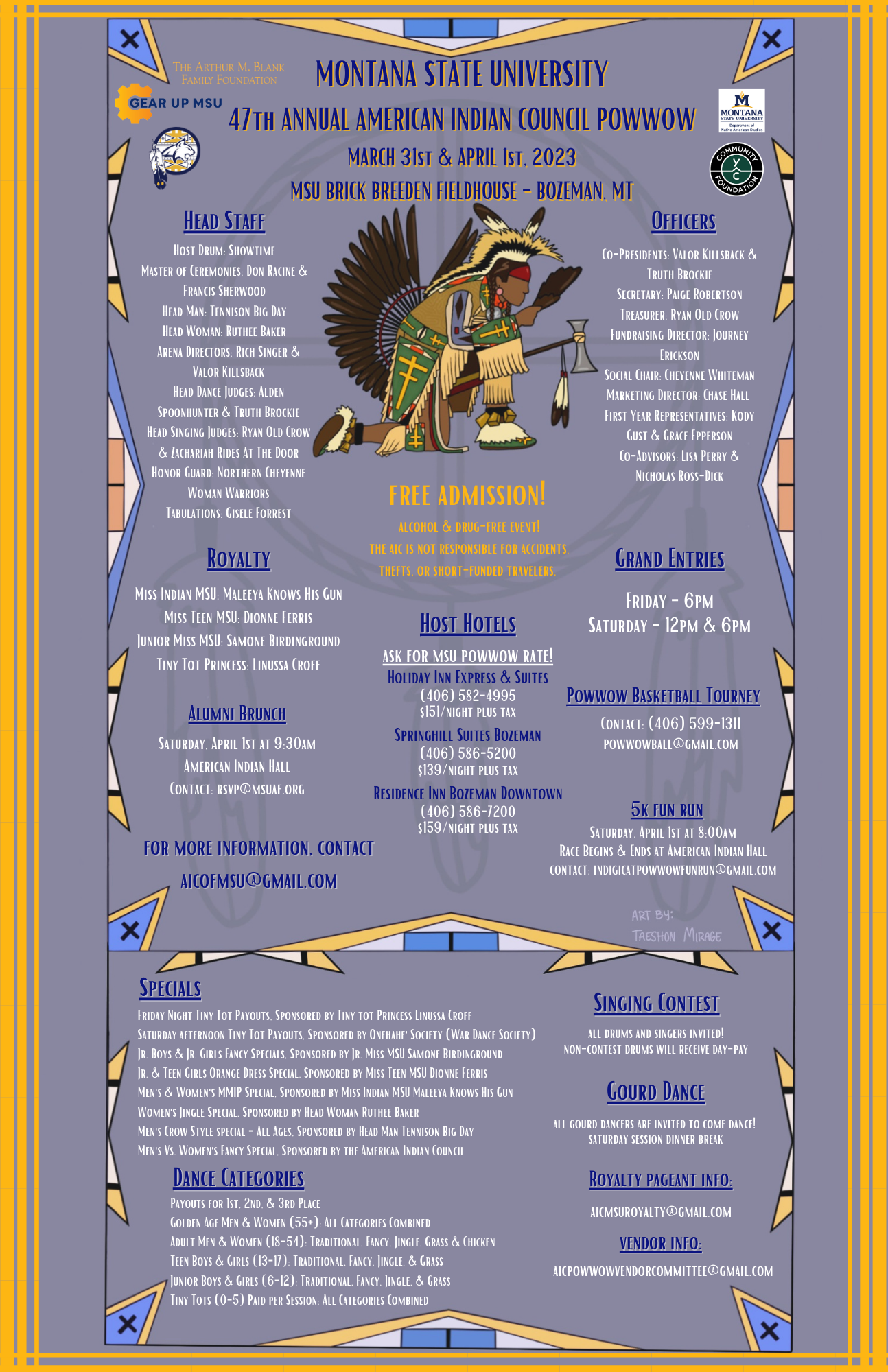 47th Annual American Indian Council Powwow 