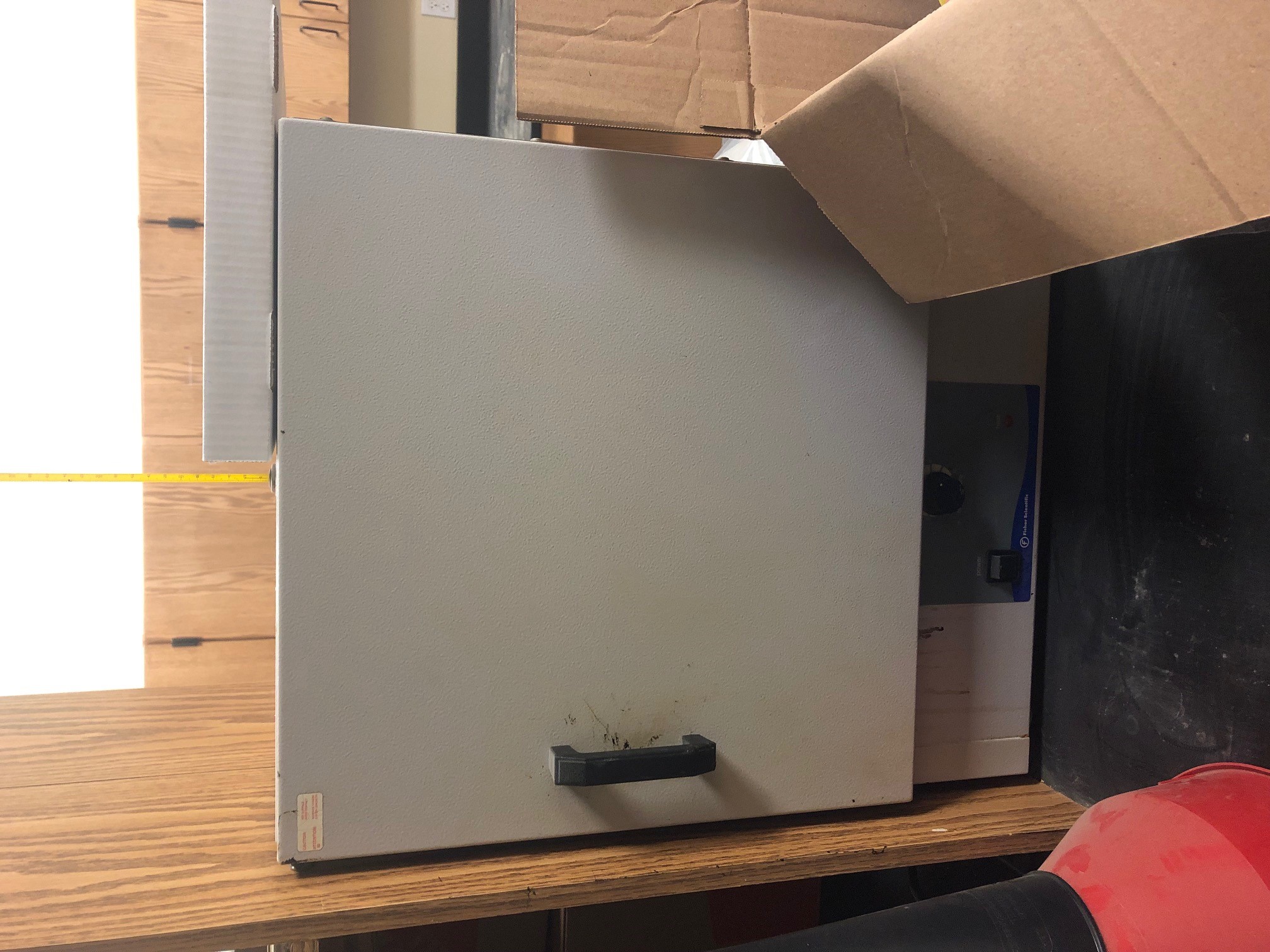 grey warming oven