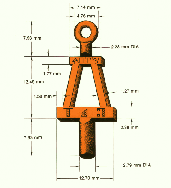 The bent of Tau Beta Pi with dimensions