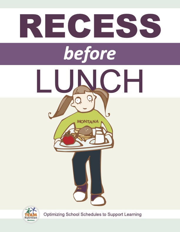 Preview of Recess Before Lunch