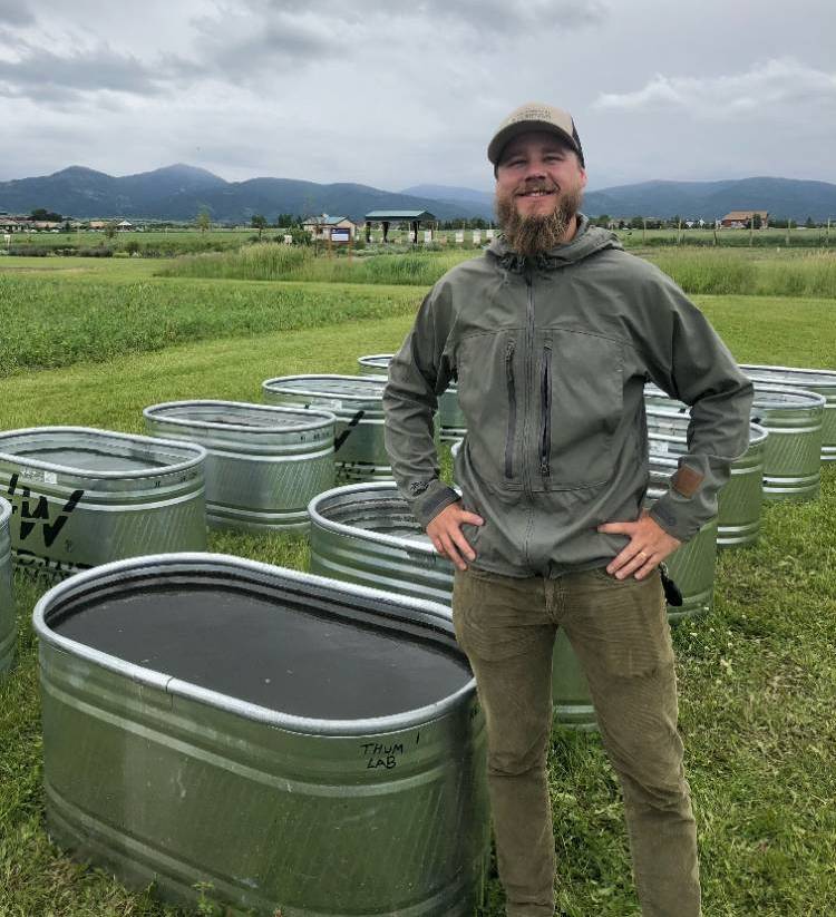 Greg at the farm