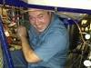 Working under the big machine on alignment