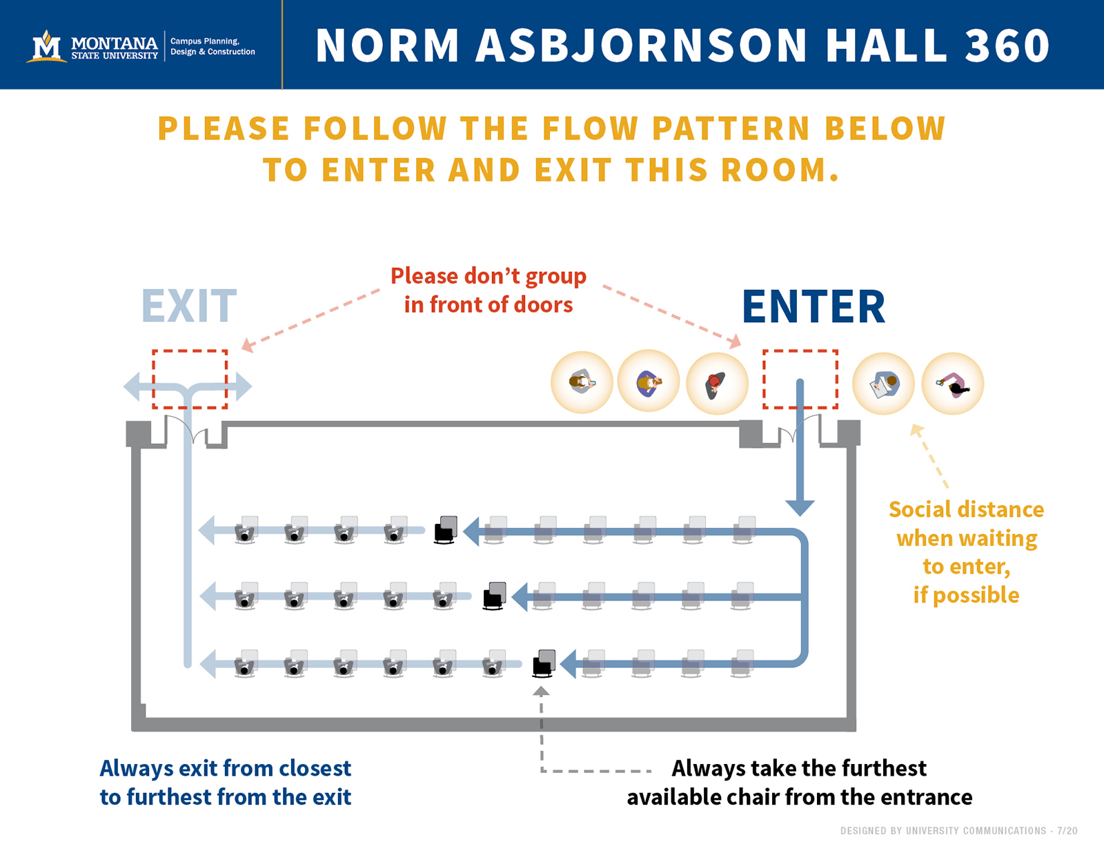 Norm Asbjornson Hall 360 Room Layout Diagram