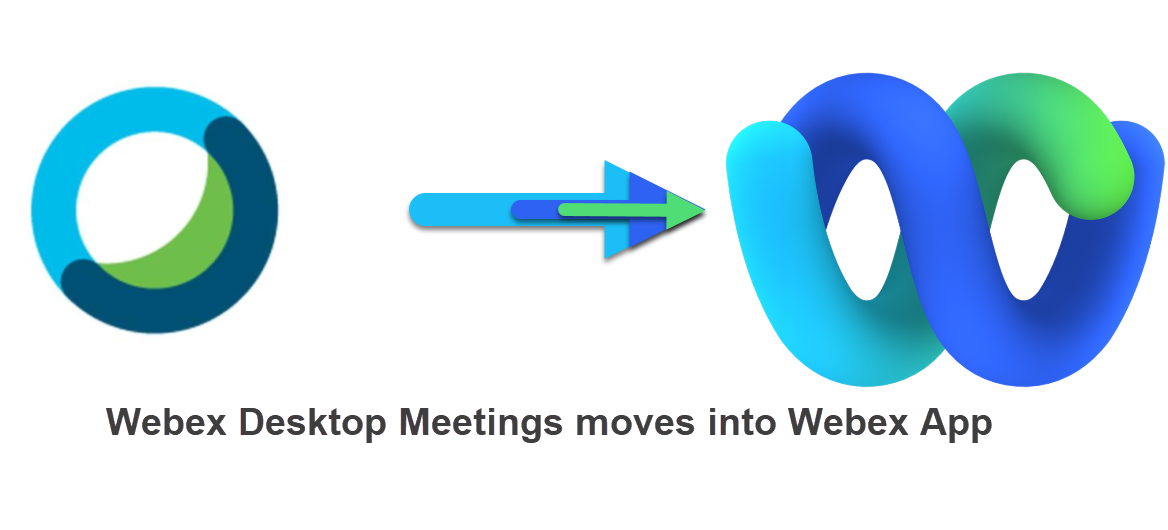 Webex Desktop Meeting is being replaced by Webex App