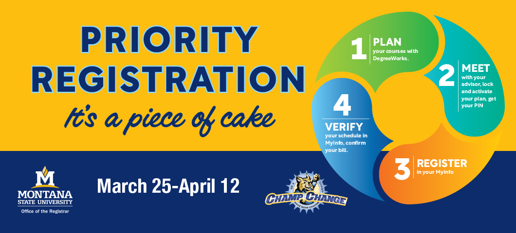 Priority Registration March 25-April 12