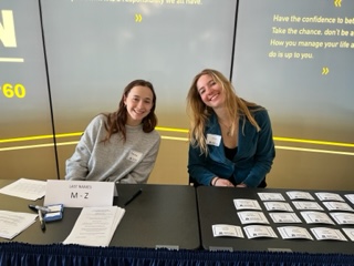 Students volunteering at MSU Law Day