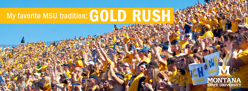 My favorite MSU tradition - Gold Rush
