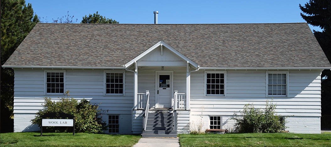 white clapboard building